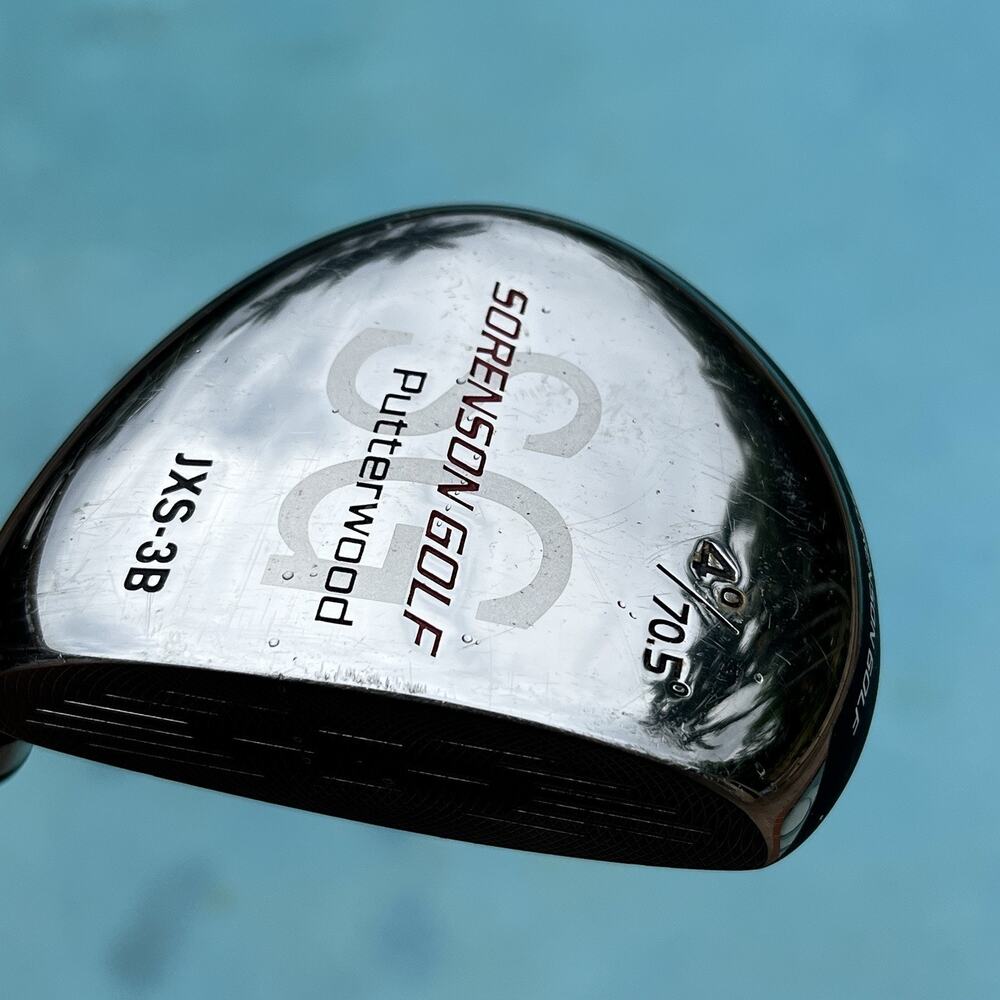 Sorenson Golf Putterwood JXS-3B Fairway Putter 4° 70.5° Steel Shaft RH 40.5" - Picture 8 of 13